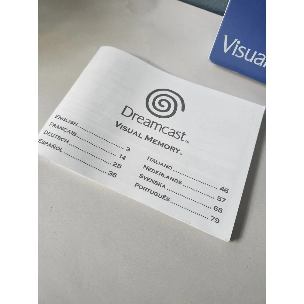 Sega Dreamcast - VMU Visual Memory Unit - EU PAL - Open in Box